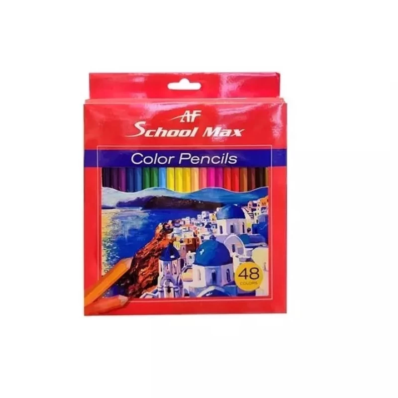 مداد رنگی 48 رنگ جعبه مقوایی