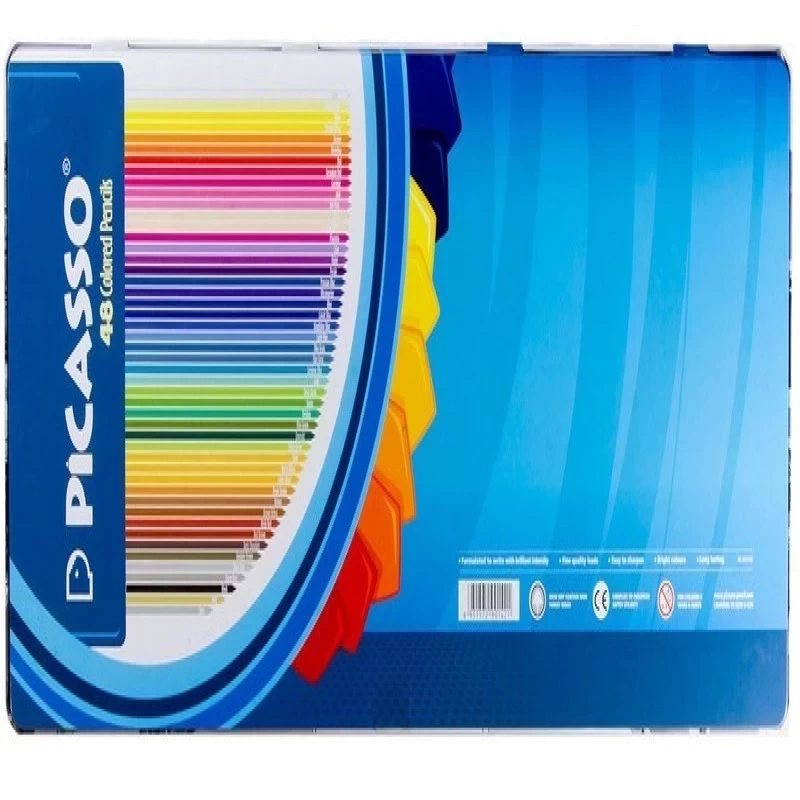 مداد رنگی 48 رنگ فلز پیکاسو